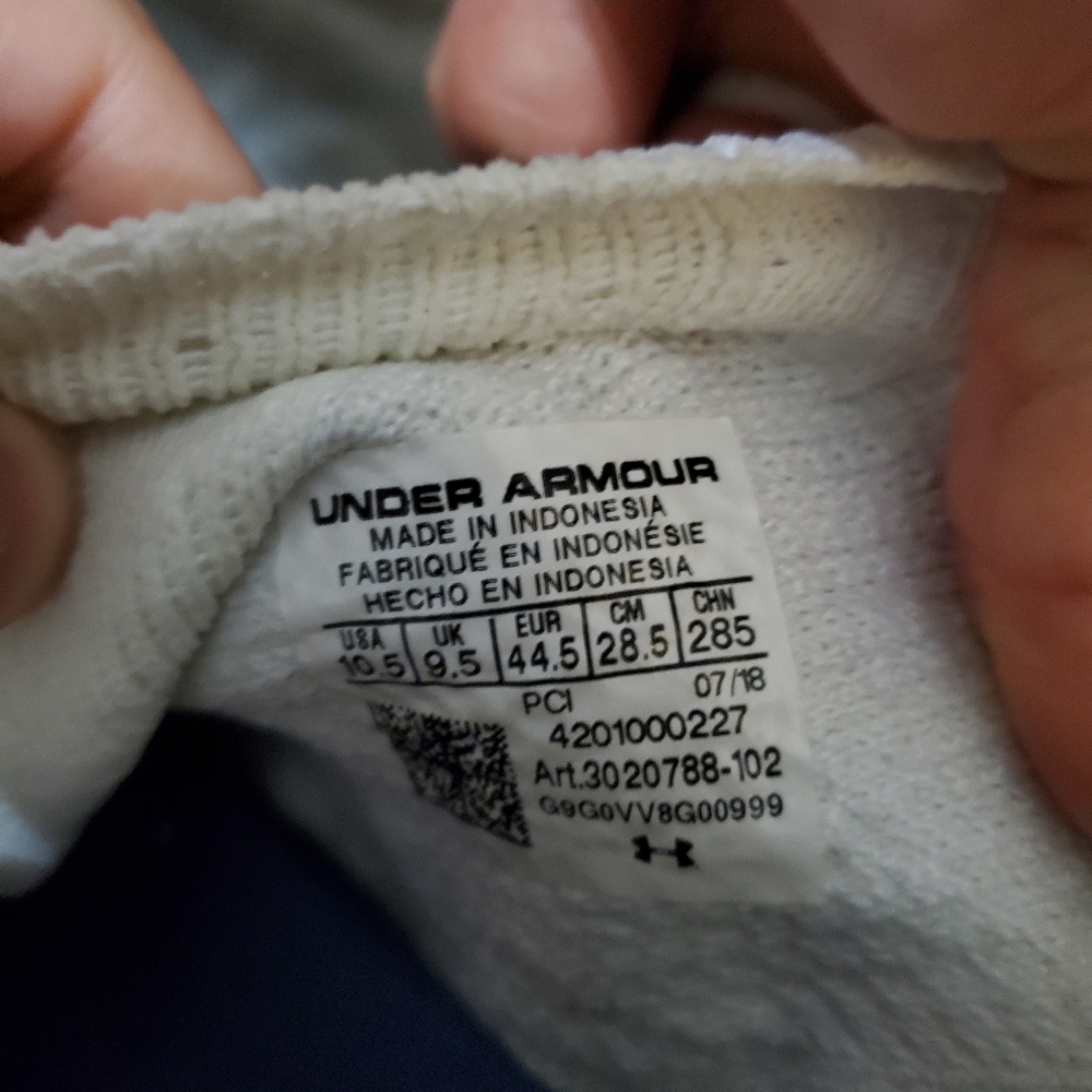 Men's Under Armour Project Rock 1 Trainers size 10.5 - Picture 3 of 7